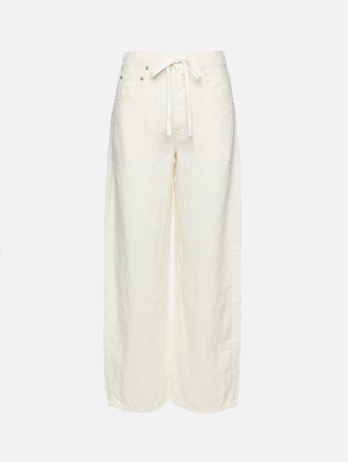 Brynn Drawsting Trouser,CITIZENS OF HUMANITY,VANILLA,Image 1