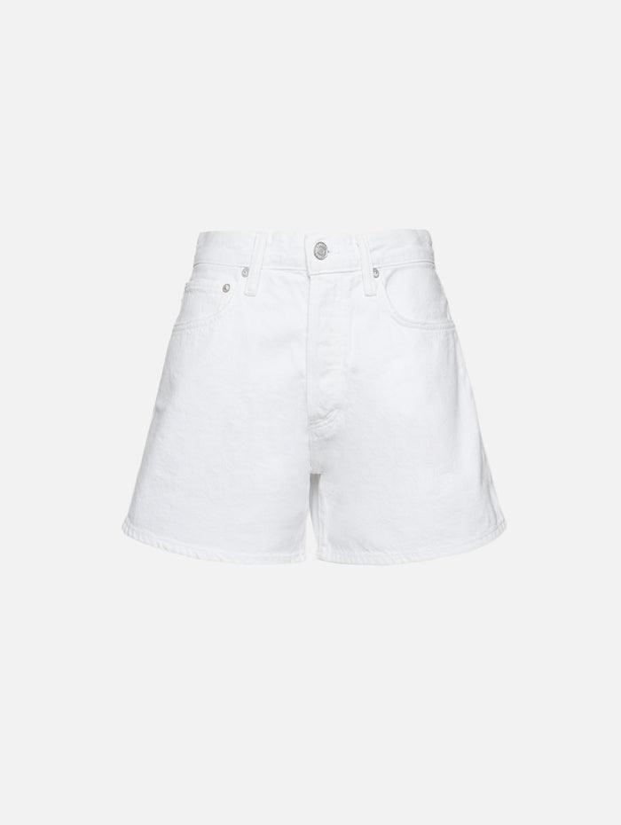 Leith Short,AGOLDE,MARSHMALLOW,Image 1