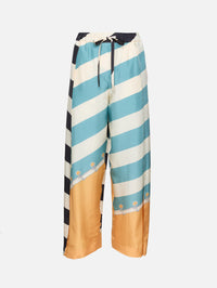 Trouser,LOEWE,ORANGE MULTI,Image 2
