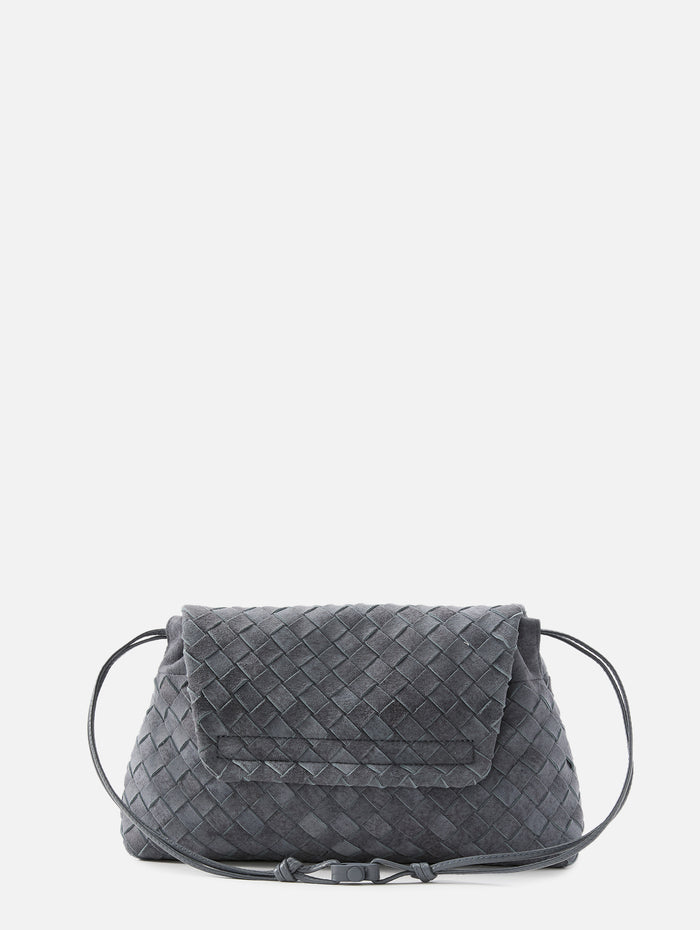 Giorno Crossbody Dustbag,BOTTEGA VENETA,CLOUDY GRAY,Image 1