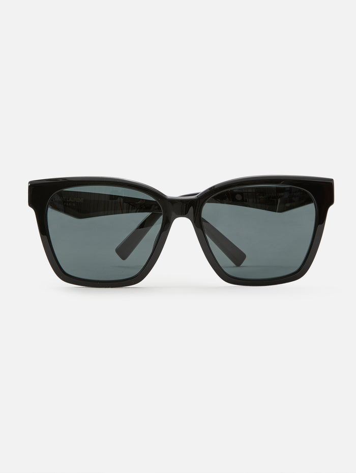 Square Frame,KERING EYE- SAINT LAURENT,BLACK,Image 1