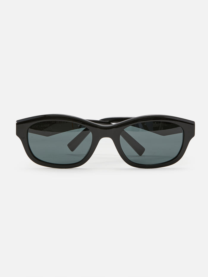 Rectangular Frame,KERING EYE- SAINT LAURENT,BLACK,Image 1