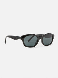 Rectangular Frame,KERING EYE- SAINT LAURENT,BLACK,Image 2