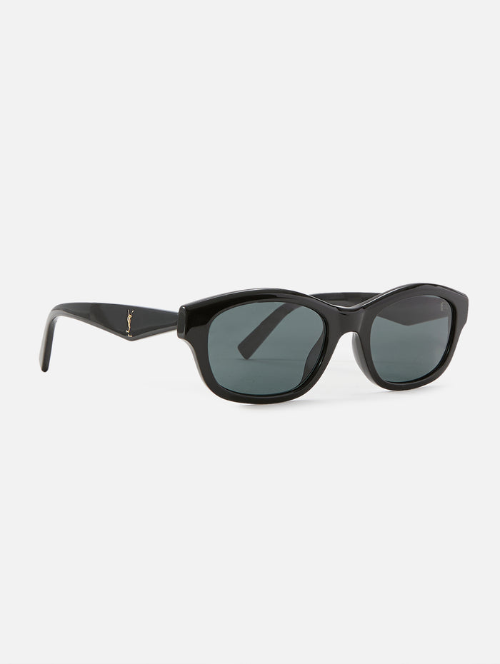 Rectangular Frame,KERING EYE- SAINT LAURENT,BLACK,Image 1