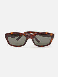 Rectangular Frame,KERING EYE- SAINT LAURENT,HAVANA,Image 1