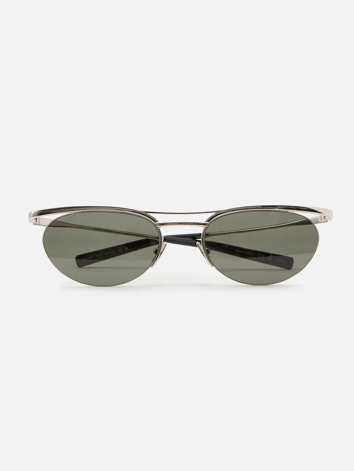 Wire Bar Frame,KERING EYE- SAINT LAURENT,SILVER,Image 1