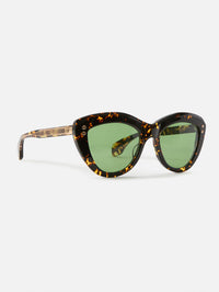 Model VII Sunglasses,HOORSENBUHS,TOKYO TORTOISE,Image 2