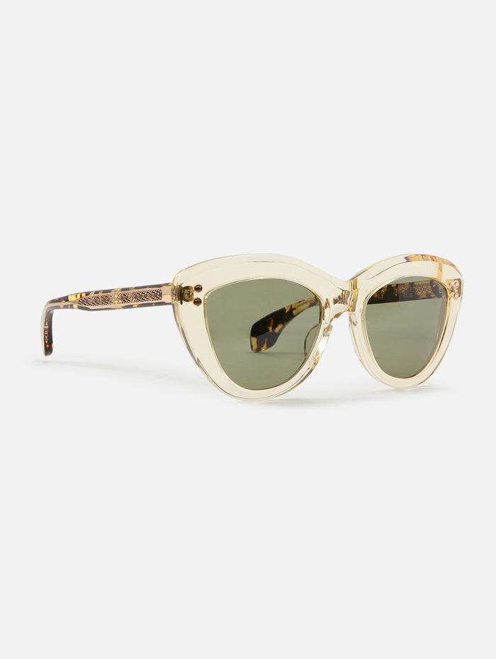 Model VII Sunglasses,HOORSENBUHS,WHEAT CRYSTAL,Image 1