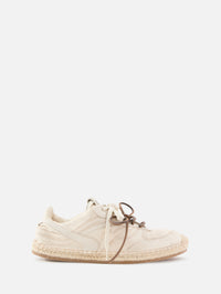 Espadrille Sneaker,MIU MIU,ECRU,Image 1