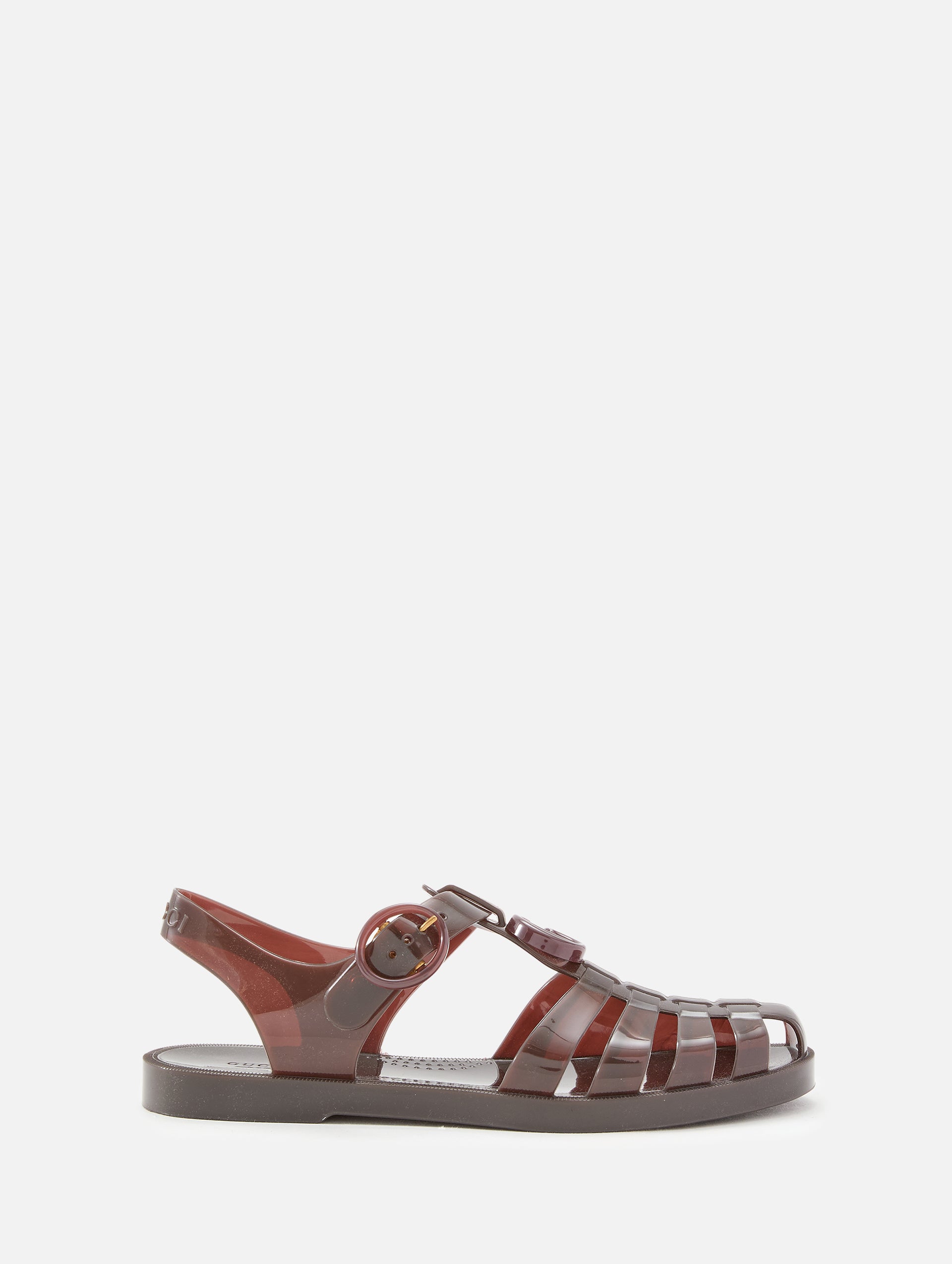 Glossy Fisherman Sandal | GUCCI | elysewalker