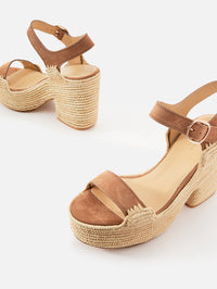 Sardis Sandal,GABRIELA HEARST,CAMEL,Image 2