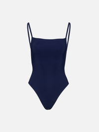 Tre One Piece Swimsuit,LIDO,NAVY BLUE,Image 1