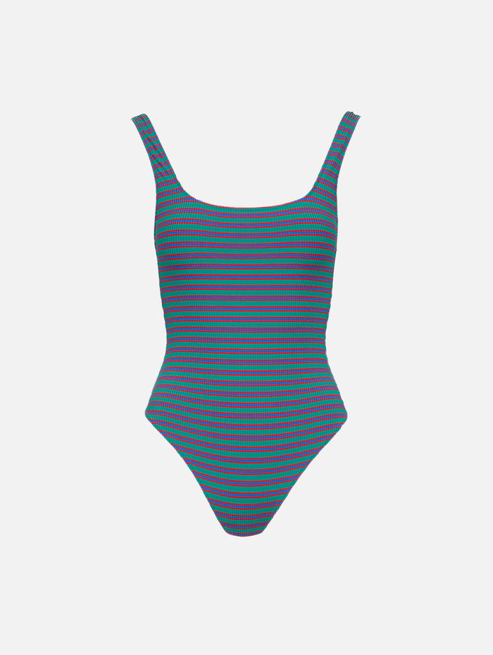 Novantacinque Stripes Bikini,LIDO,PARROTFISH,Image 1