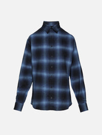 Flannel Shirt,MATTEAU,MIDNIGHT CHECK,Image 1