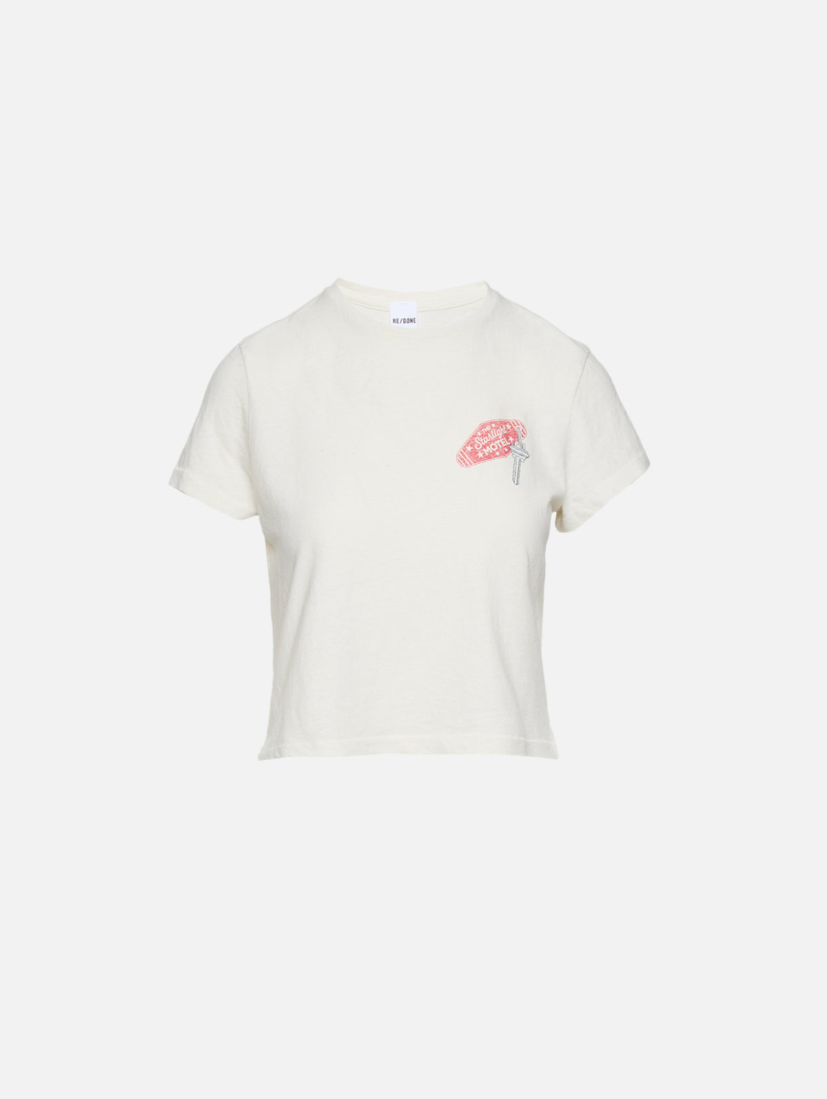 1950S Boxy Tee,RE/DONE,VINTAGE WHITE,Image 1