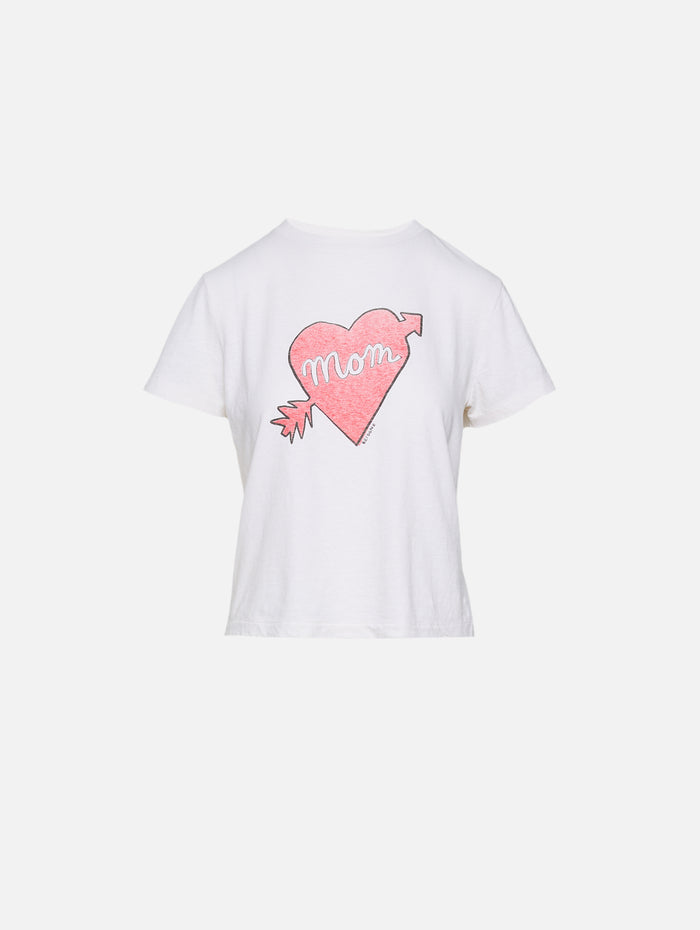 Classic Tee,RE/DONE,VINTAGE WHITE,Image 1
