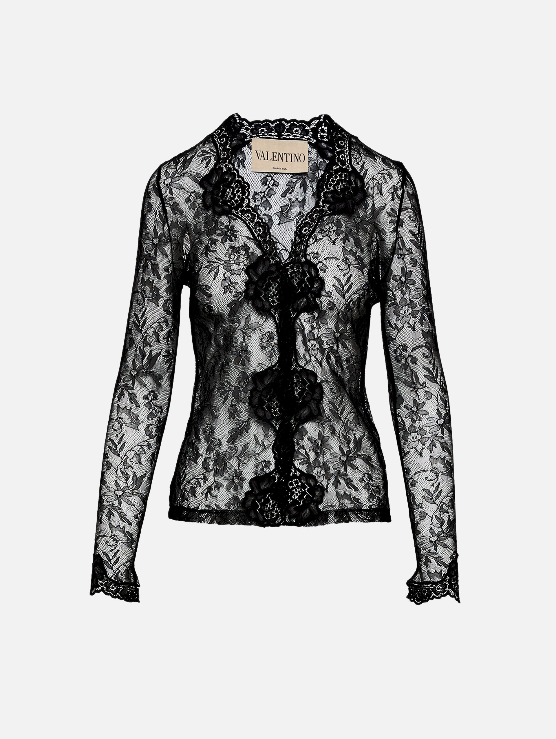 Lace Cardigan | VALENTINO GARAVANI | elysewalker