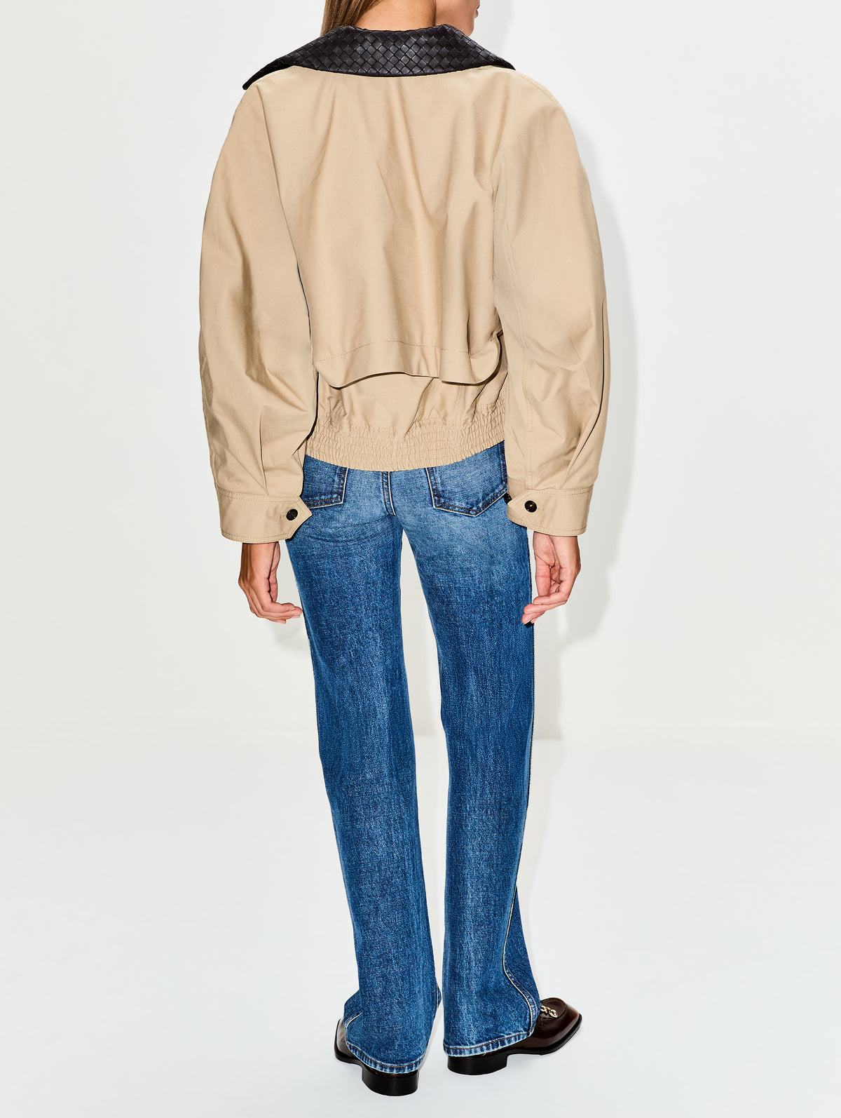 Blouson Jacket,BOTTEGA VENETA,SAHARA,Image 3