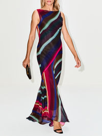 Louie Stripe Maxi Dress,CHRISTOPHER JOHN ROGERS,ROUX,Image 3