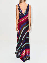 Louie Stripe Maxi Dress,CHRISTOPHER JOHN ROGERS,ROUX,Image 4