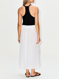 Racerback Tank Top,ÉTERNE,BLACK,Image 3