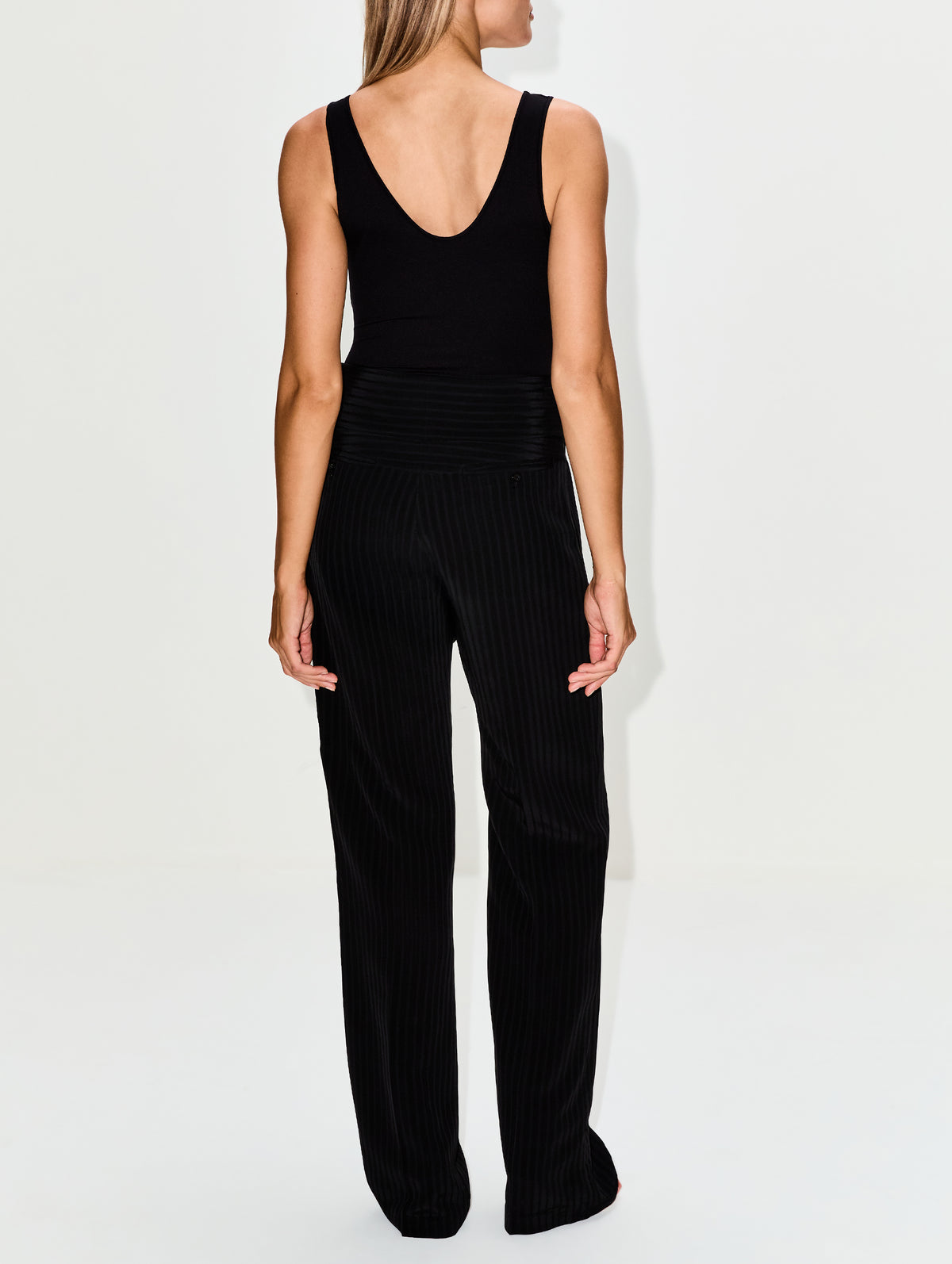 Ulla Tie Trouser,KALLMEYER,SHADOW,Image 4