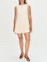 Mags Dress,KHAITE,NATURAL,Image 2