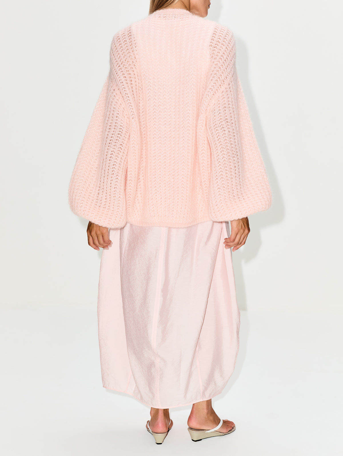 Puffed Cardigan,TOTÉME,BLOOM,Image 3