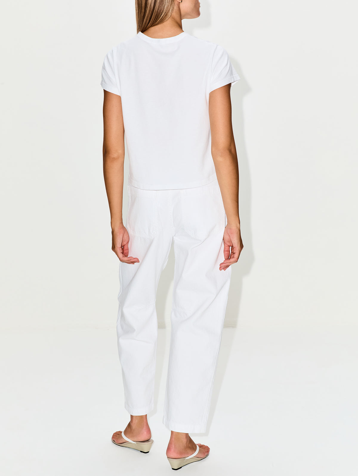 Emery Pant,XÍRENA,WHITE,Image 3