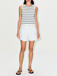 Leith Short,AGOLDE,MARSHMALLOW,Image 2