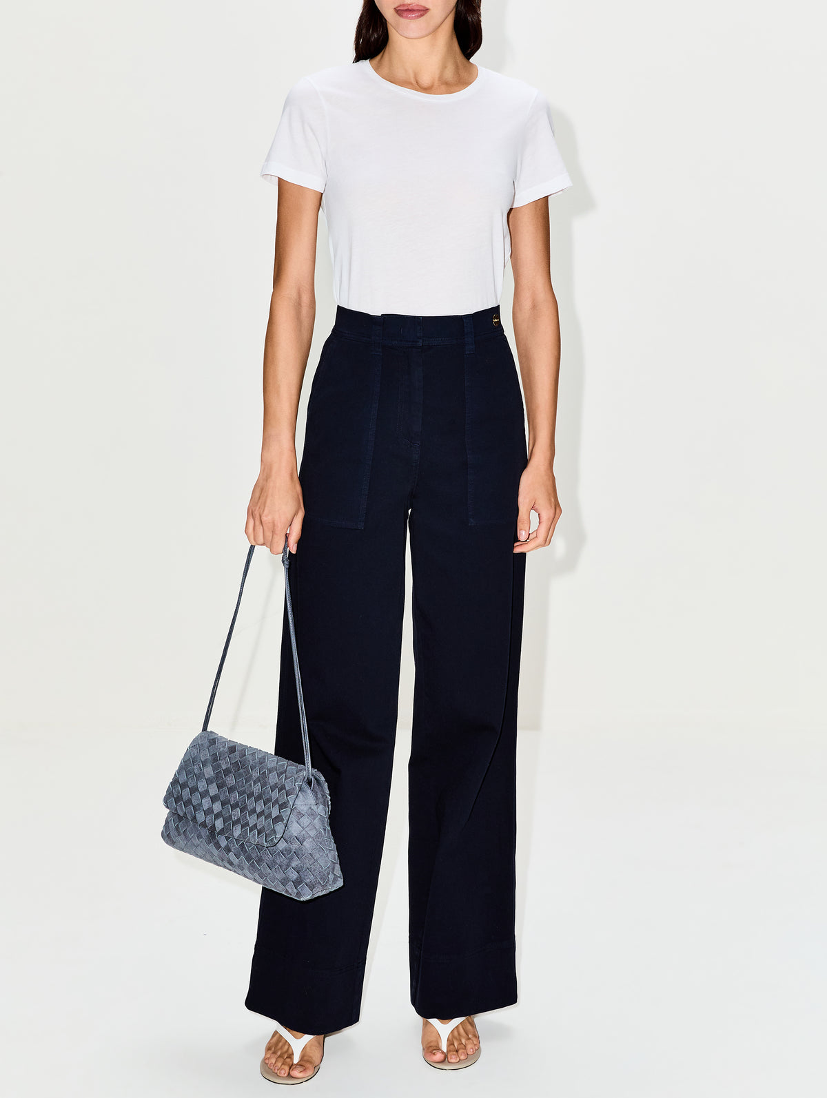 Sailor Pant,CALLAS MILANO,NAVY,Image 2