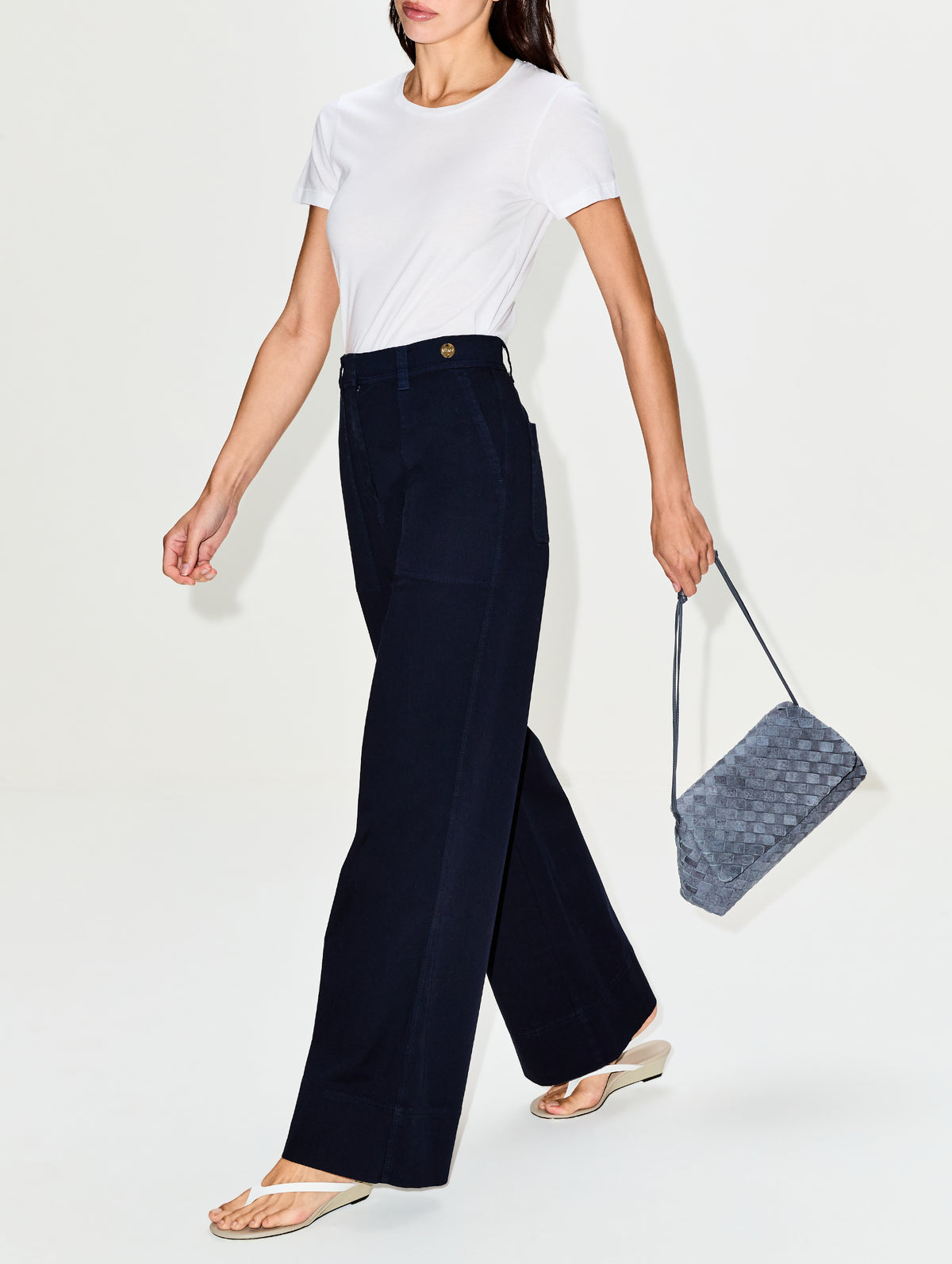 Sailor Pant,CALLAS MILANO,NAVY,Image 3