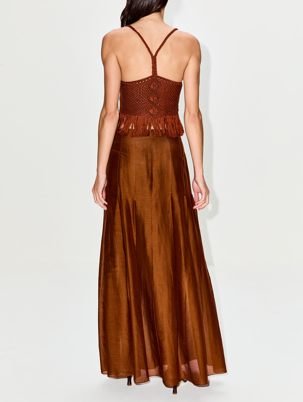 Cantor Macrame Top,ESCVDO,TOBACCO,Image 3