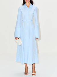 Carmina Dress,GABRIELA HEARST,LIGHT BLUE,Image 2