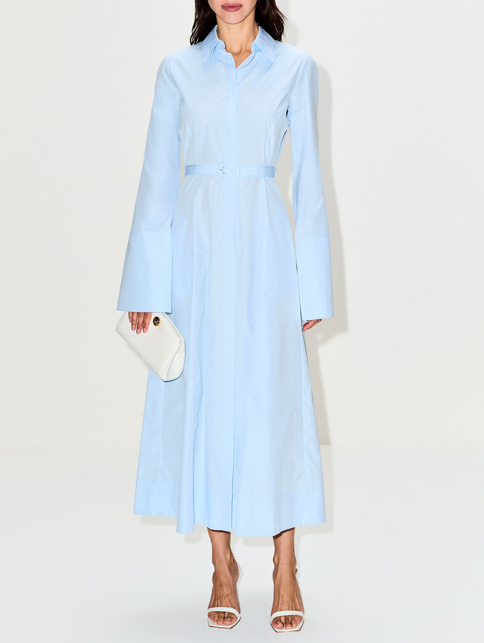 Carmina Dress,GABRIELA HEARST,LIGHT BLUE,Image 1