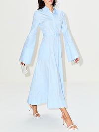 Carmina Dress,GABRIELA HEARST,LIGHT BLUE,Image 3