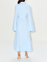 Carmina Dress,GABRIELA HEARST,LIGHT BLUE,Image 4