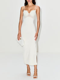 Blossom Dress,GALVAN,OFF WHITE,Image 2