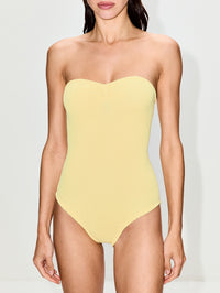 Brooke Swimsuit,HUNZA G,BUTTER,Image 2