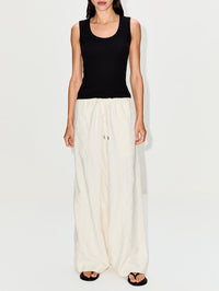 Wesley Drawstring Pant,KALLMEYER,NATURAL,Image 2