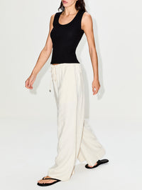 Wesley Drawstring Pant,KALLMEYER,NATURAL,Image 3