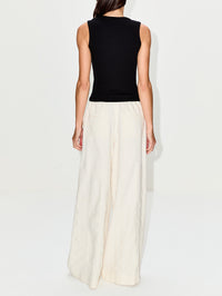 Wesley Drawstring Pant,KALLMEYER,NATURAL,Image 4