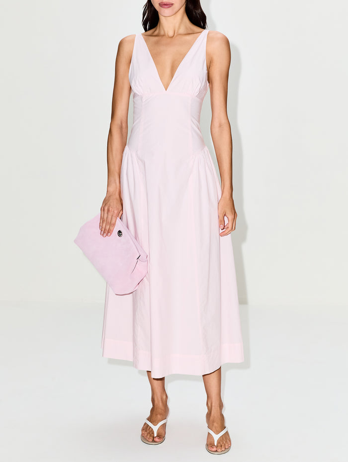 Lindie Dress,POSSE,MAUVE,Image 1