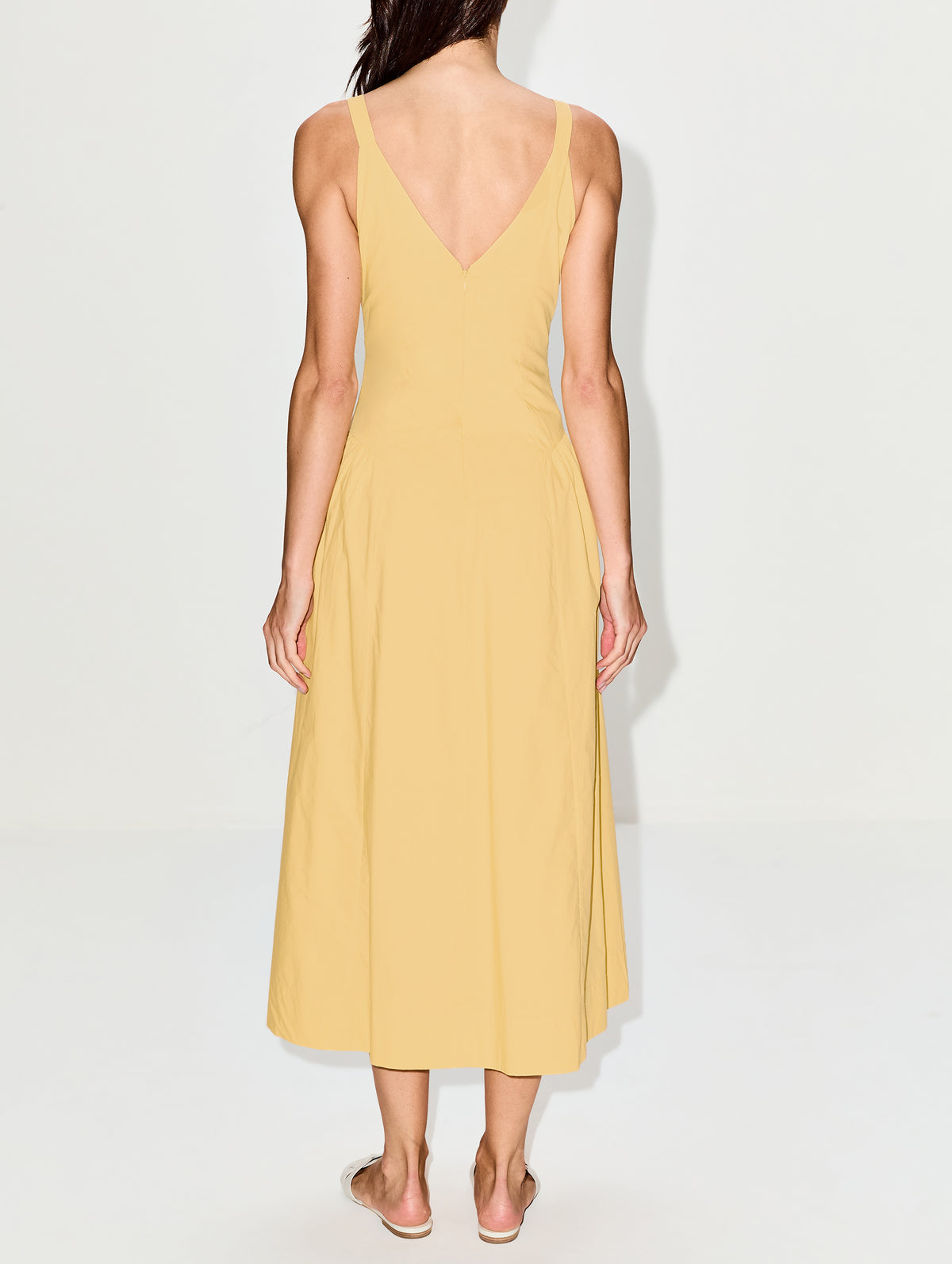 Lindie Dress,POSSE,YELLOW,Image 4