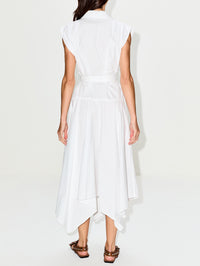 Adinna Dress,PROENZA SCHOULER,OPTIC WHITE,Image 4