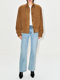 Cropped Trench Coat,SAINT LAURENT,TABAC,Image 2