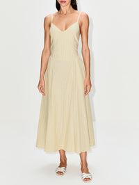 Bardot Dress,XÍRENA,CITRINE,Image 2