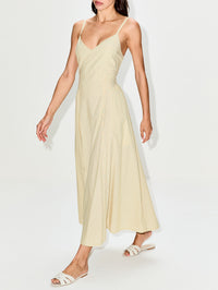 Bardot Dress,XÍRENA,CITRINE,Image 3