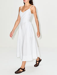 Bardot Dress,XÍRENA,WHITE,Image 3