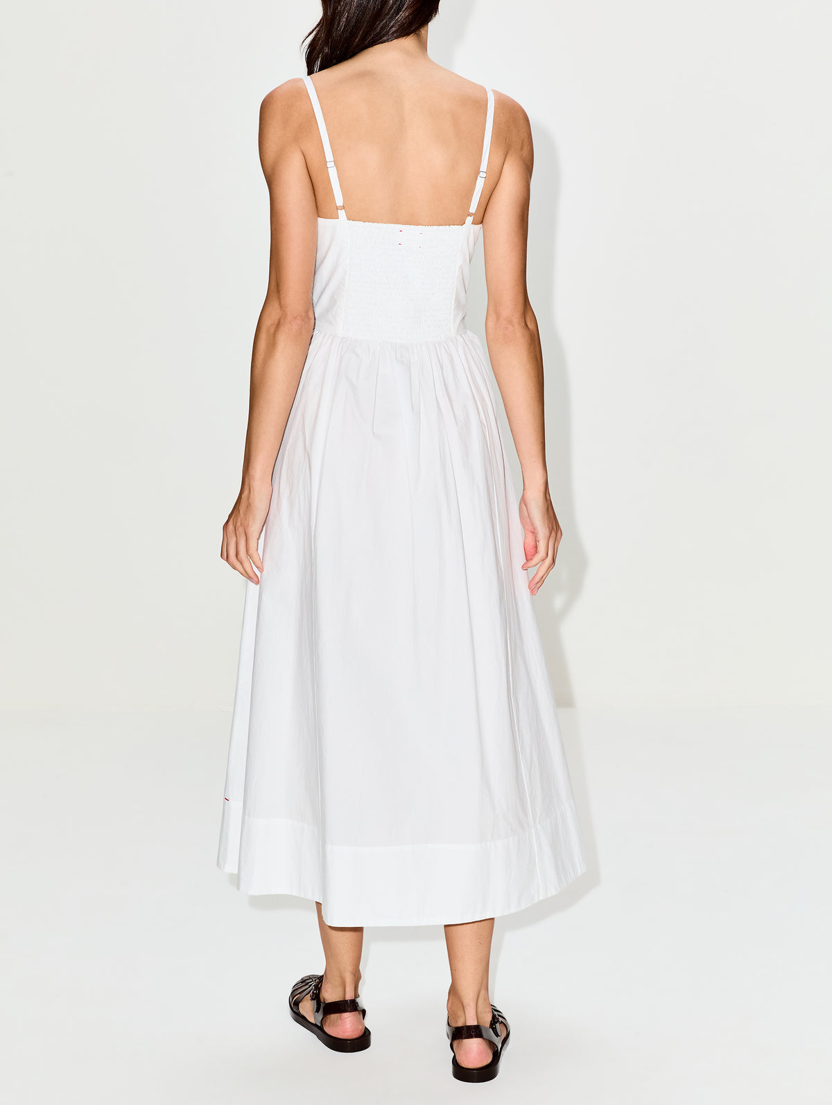 Bardot Dress,XÍRENA,WHITE,Image 4